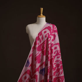Cotton central asian pochampally ikat fabric 13