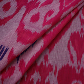 Cotton central asian pochampally ikat fabric 13