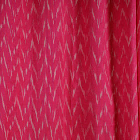 Pink - cotton door pochampally ikat curtain (7 x 3 feet)