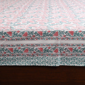 Cotton double sanganeri bed sheet set (108 x 90 in) 03