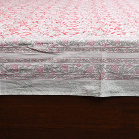 Cotton double sanganeri bed sheet set (108 x 90 in) 04