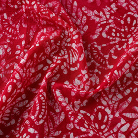  Cotton Pink Hand Batik Print Fabric