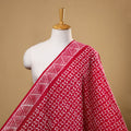 Buy Cotton Pink Hand Batik Print Fabric