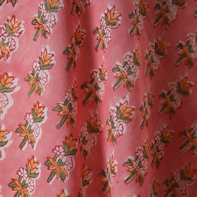 Cotton hand sanganeri fabric 04 - handcrafted