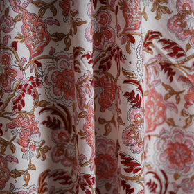 Cotton hand block sanganeri print fabric 05 - handcrafted