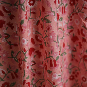 Cotton hand block sanganeri print fabric 06 - handcrafted