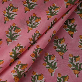 Cotton hand sanganeri fabric 13 - handcrafted
