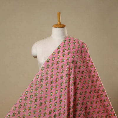 Cotton hand sanganeri fabric 13 - handcrafted