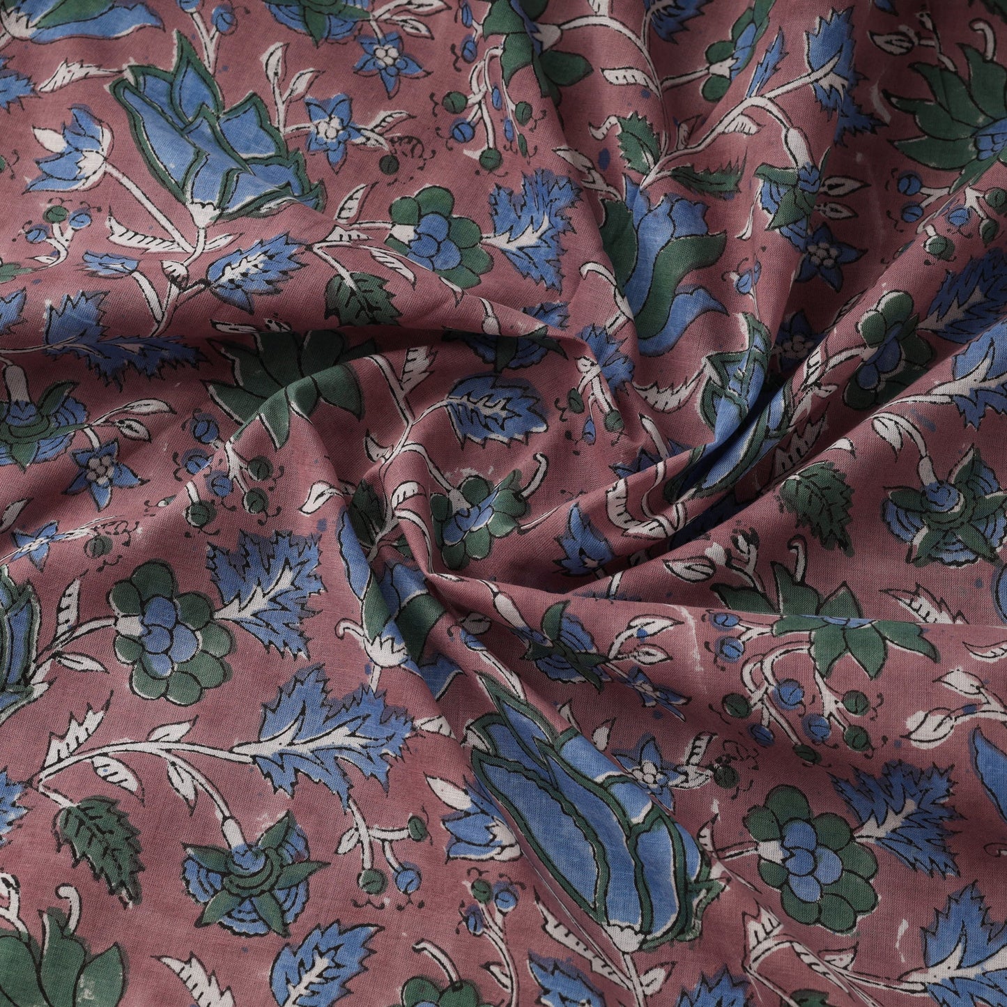 Cotton hand sanganeri fabric 16 - handcrafted