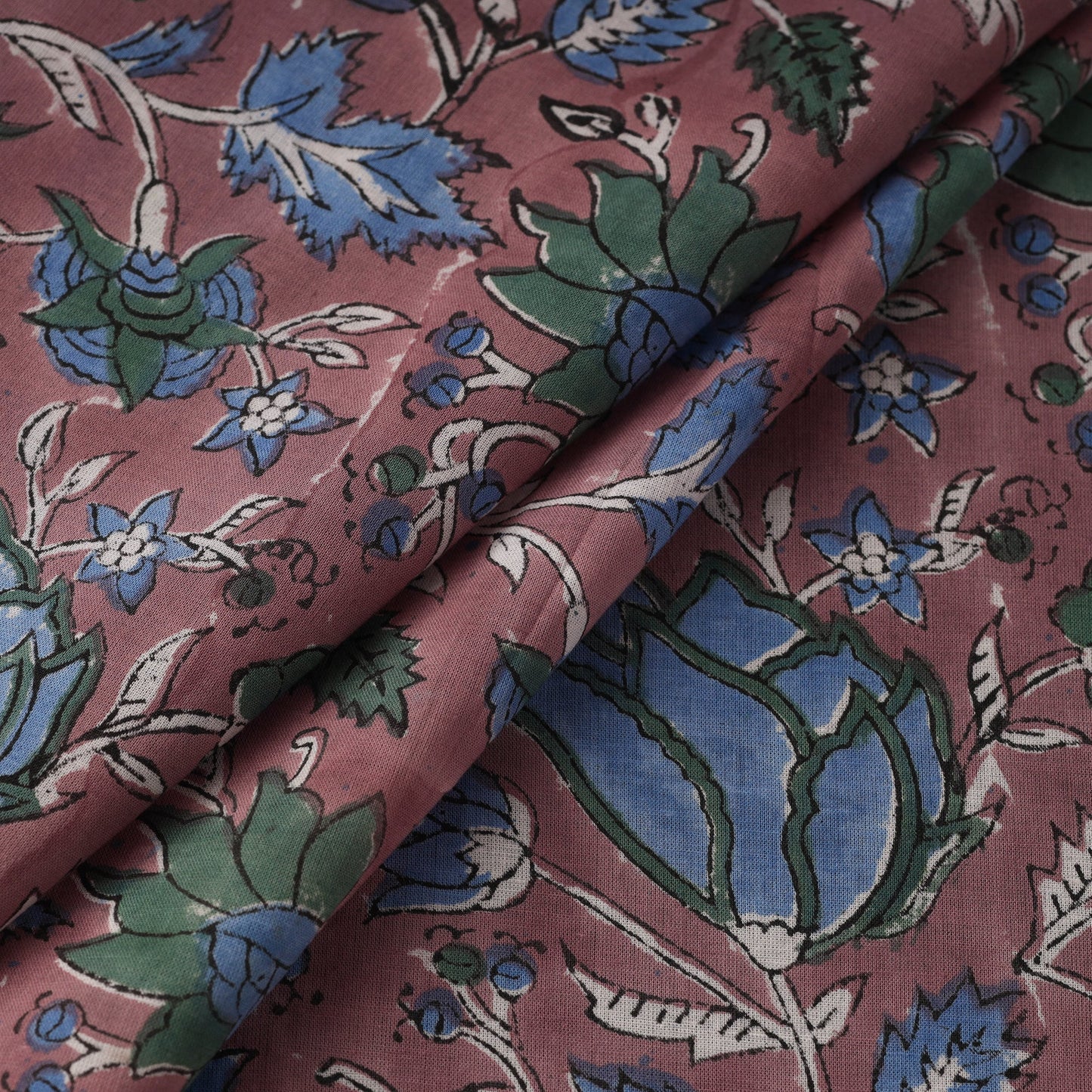 Cotton hand sanganeri fabric 16 - handcrafted