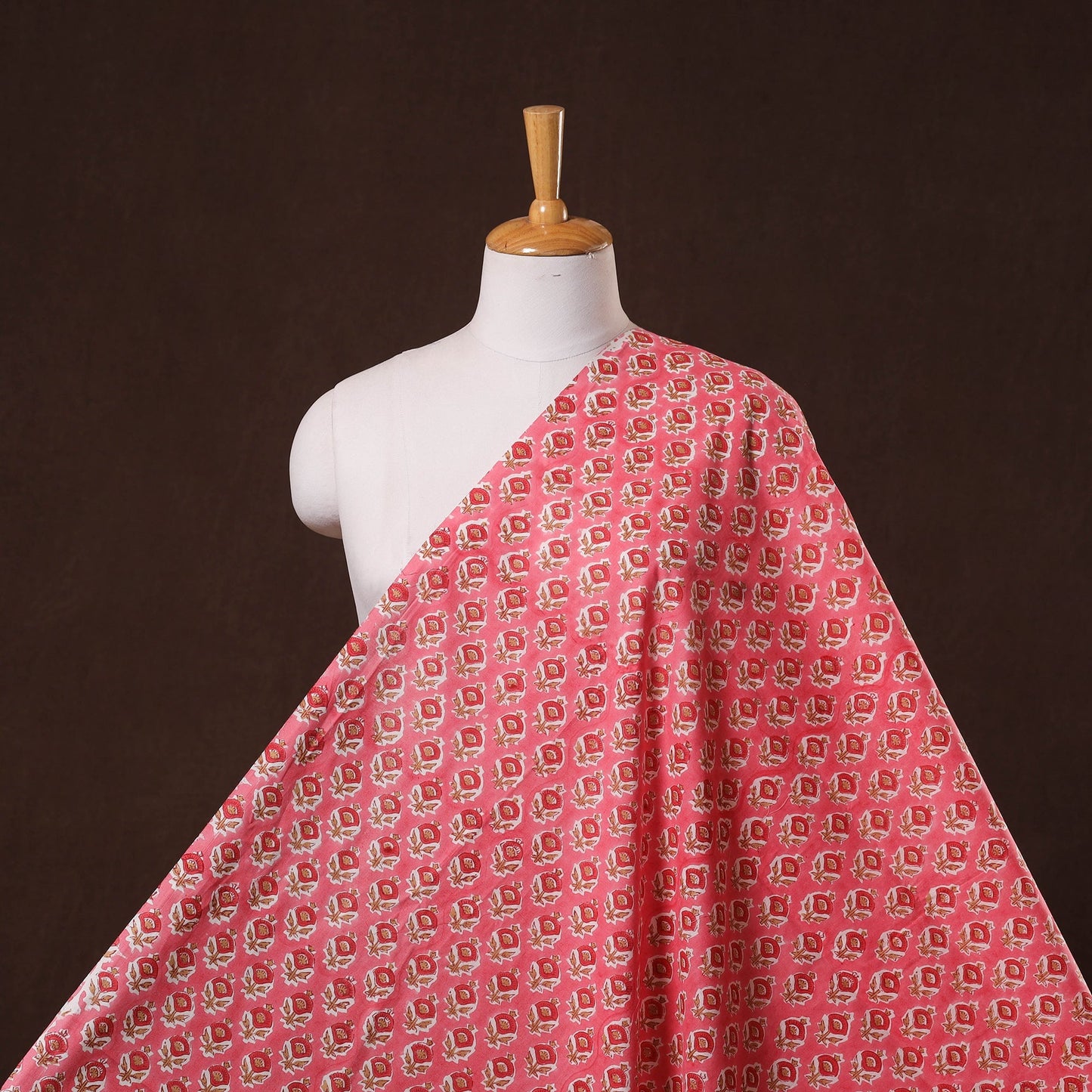 Cotton hand sanganeri fabric 02 - handcrafted