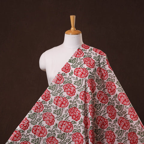 Cotton hand sanganeri fabric 03 - handcrafted