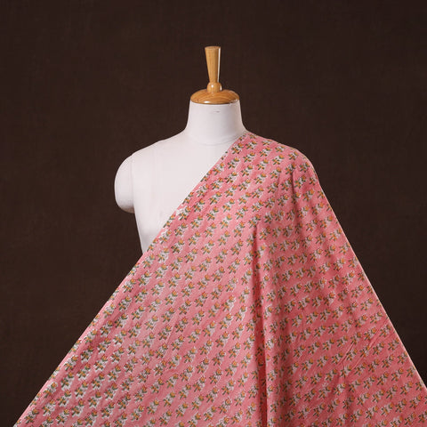 Cotton hand sanganeri fabric 04 - handcrafted