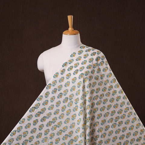 Cotton hand sanganeri fabric 15 - handcrafted