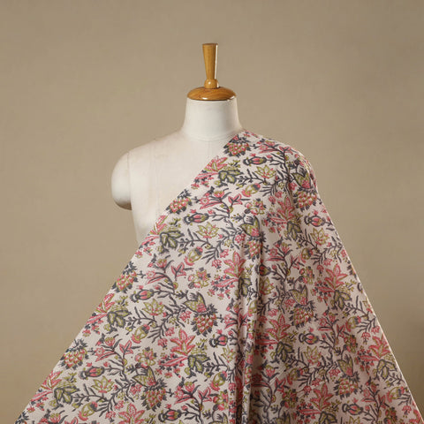 Cotton hand sanganeri fabric 15 - handcrafted