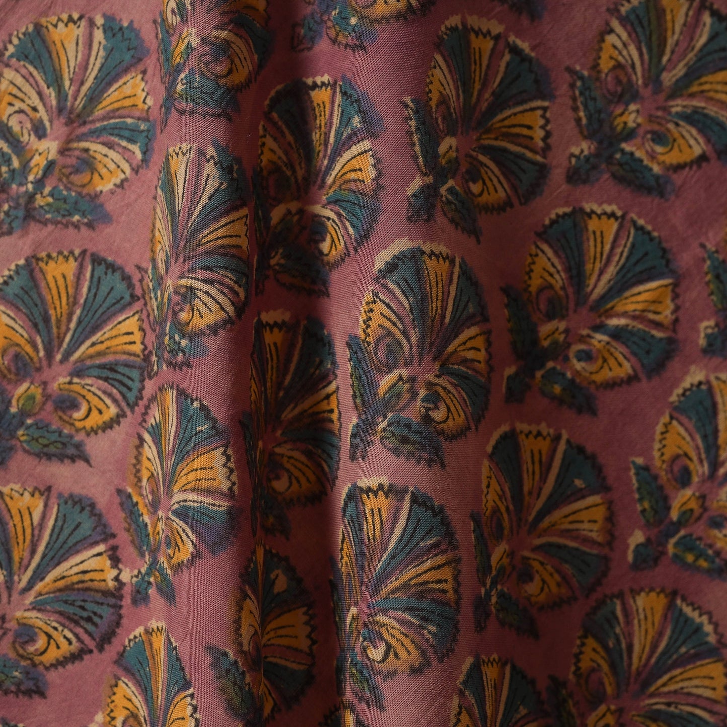 Cotton hand sanganeri fabric 16 - handcrafted