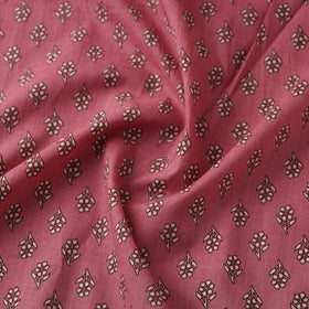 Pink Cotton Jaipur Print Fabric