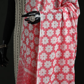 Cotton jaipur printed dupatta 07 - handcrafted