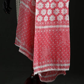 Cotton jaipur printed dupatta 07 - handcrafted