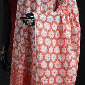 Cotton jaipur printed dupatta 102 - handcrafted
