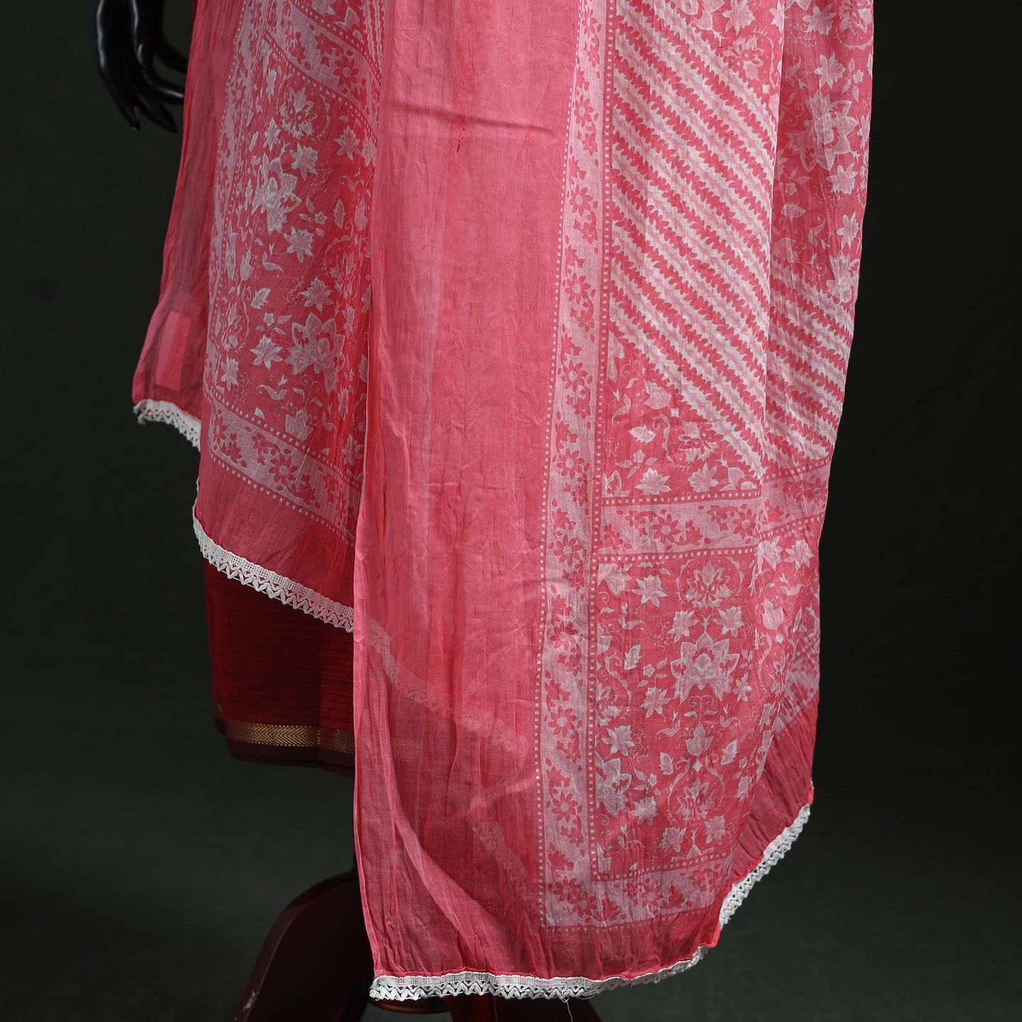 Cotton jaipur printed dupatta 114 - handcrafted