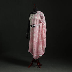 Cotton jaipur printed dupatta 19 - handcrafted