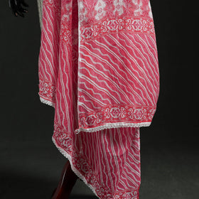 Cotton jaipur printed dupatta 20 - handcrafted