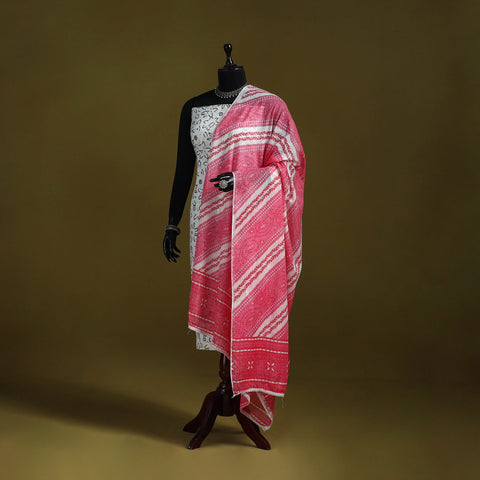Cotton jaipur printed dupatta 21 - handcrafted