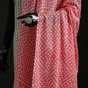 Cotton jaipur printed dupatta 24 - handcrafted