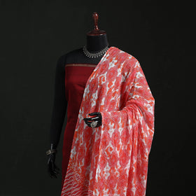 Cotton jaipur printed dupatta 58 - handcrafted
