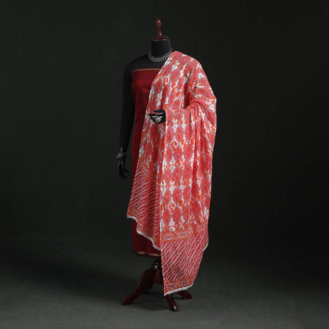 Cotton jaipur printed dupatta 58 - handcrafted