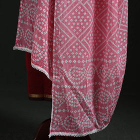 Cotton jaipur printed dupatta 64 - handcrafted