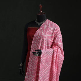 Cotton jaipur printed dupatta 64 - handcrafted