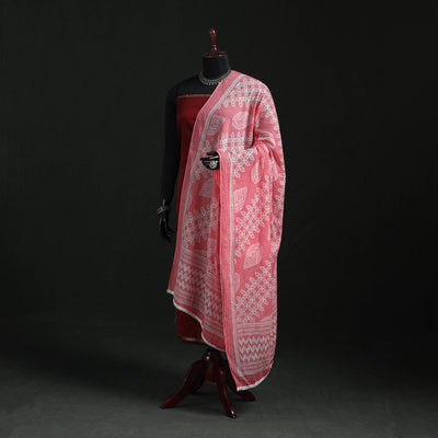 Cotton jaipur printed dupatta 84 - handcrafted