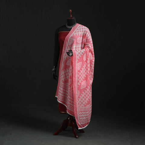 Cotton jaipur printed dupatta 84 - handcrafted