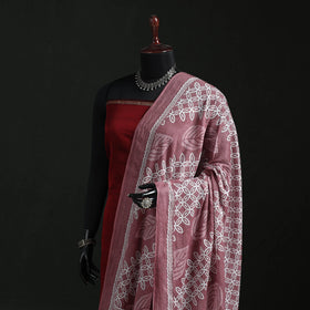 Cotton jaipur printed dupatta 86 - handcrafted
