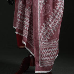 Cotton jaipur printed dupatta 86 - handcrafted