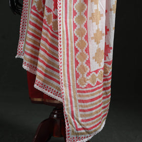Cotton jaipur printed dupatta 95 - handcrafted