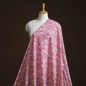 Cotton kutch hand block batik print fabric 13 - handcrafted