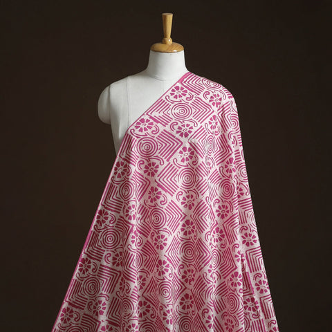 Cotton kutch hand block batik print fabric 13 - handcrafted