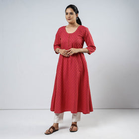jacquard kurta