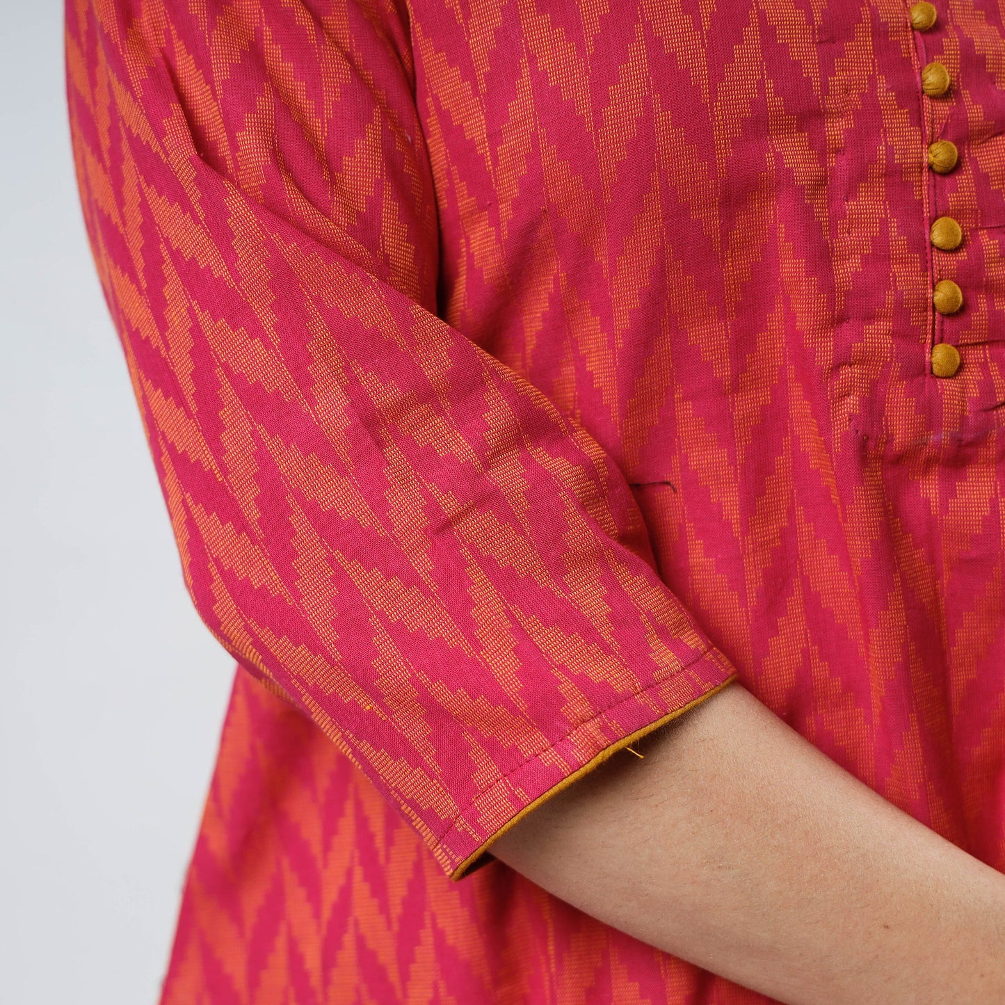 jacquard kurta