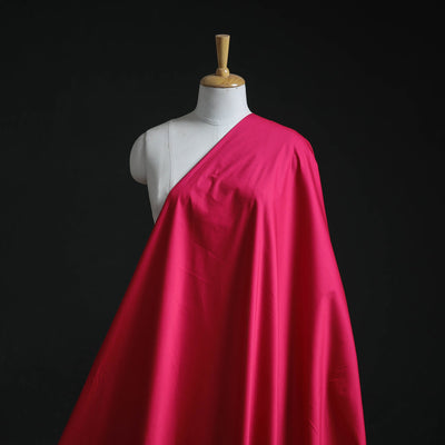 Pink - cotton lycra plain fabric 03 - handcrafted