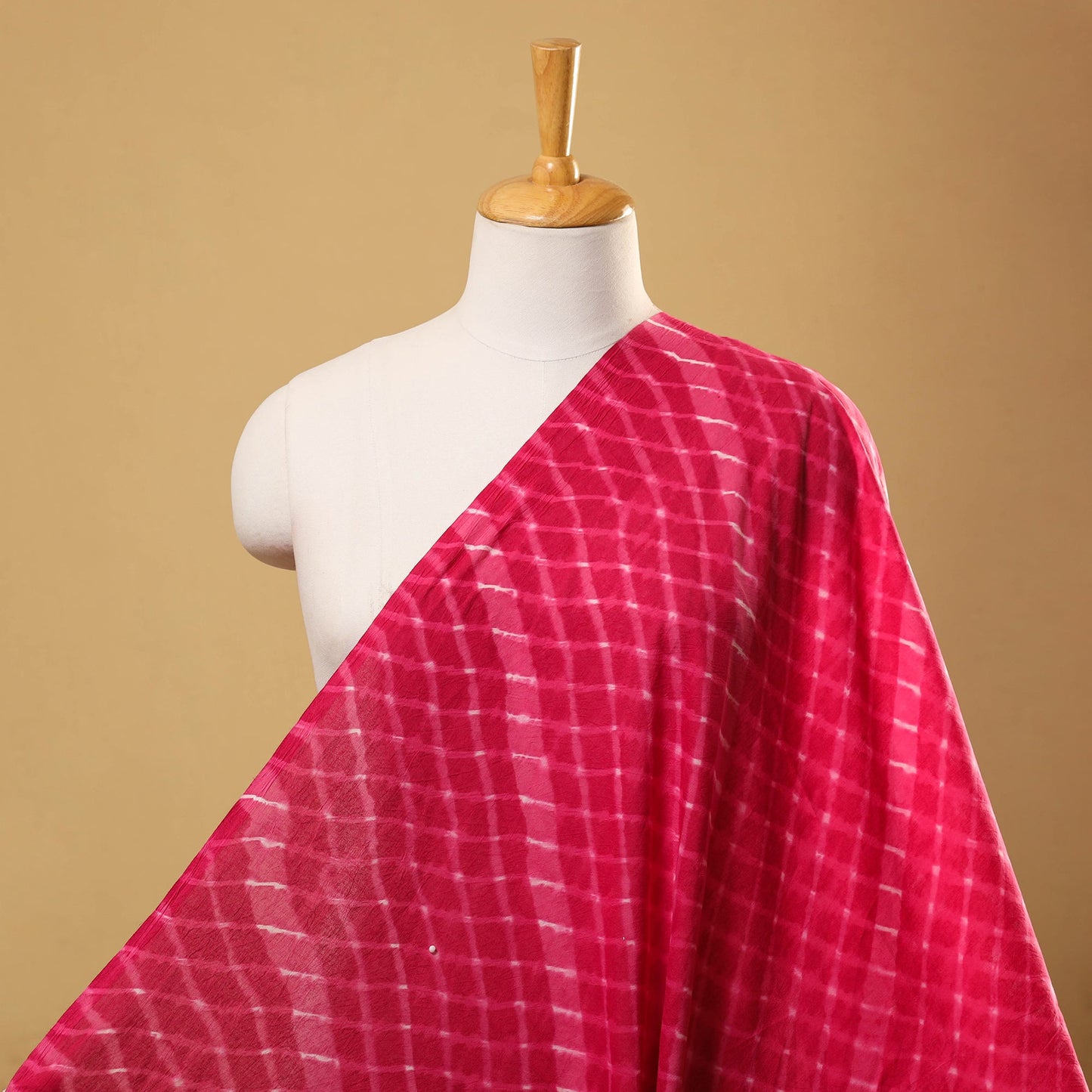 Cotton Mothra Tie-Dye Leheriya Fabric