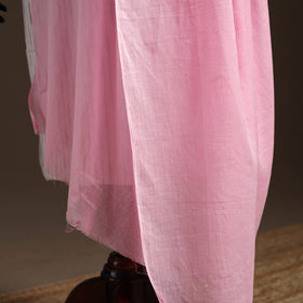 Cotton plain dupatta 13 - handcrafted