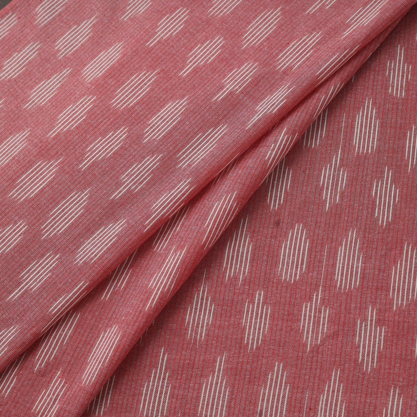 Cotton pochampally ikat fabric 04 - handcrafted