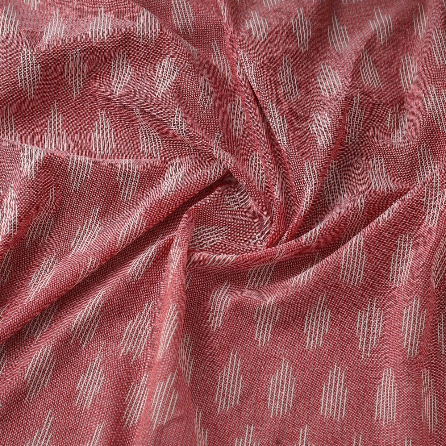Cotton pochampally ikat fabric 04 - handcrafted