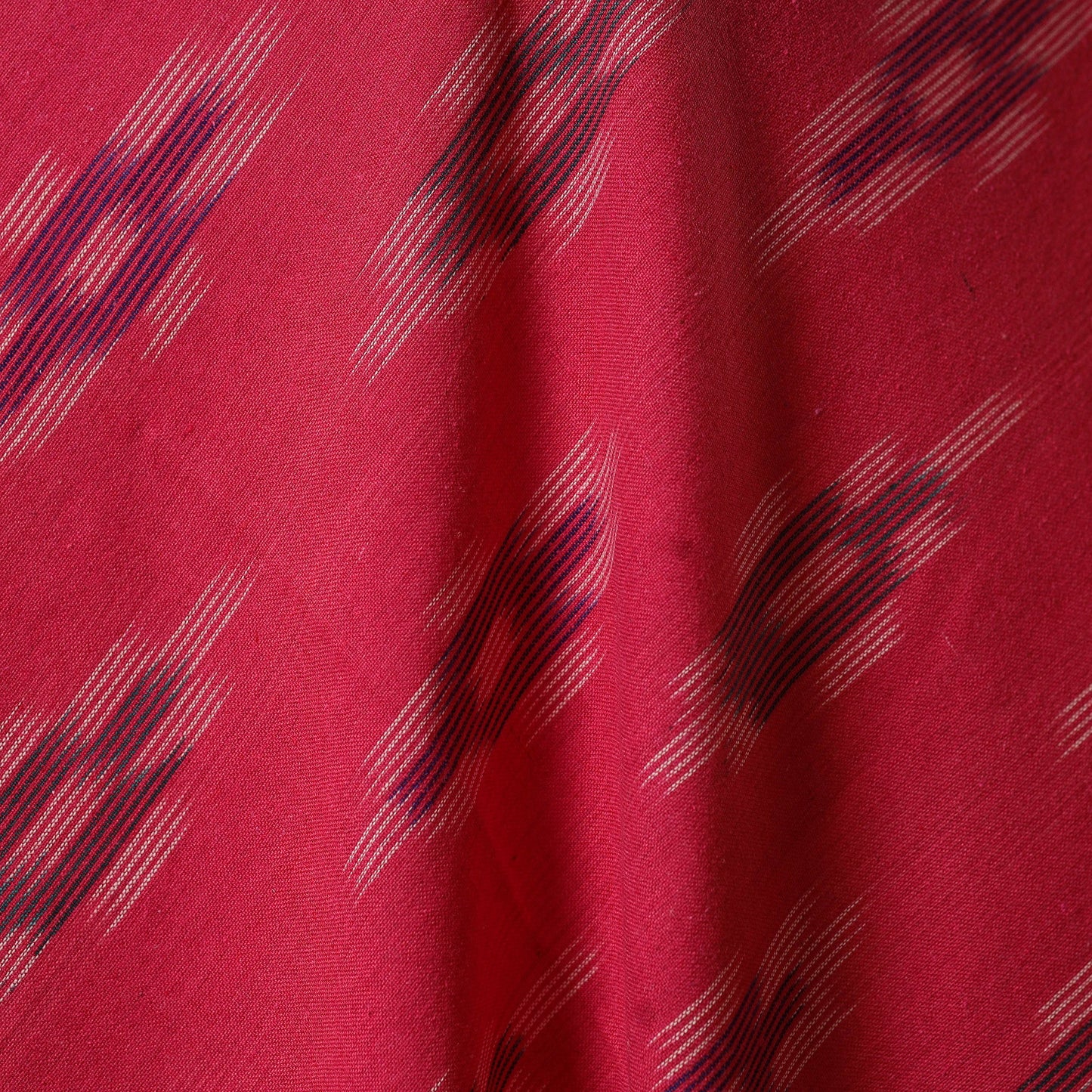 Cotton pochampally ikat fabric 04 - handcrafted