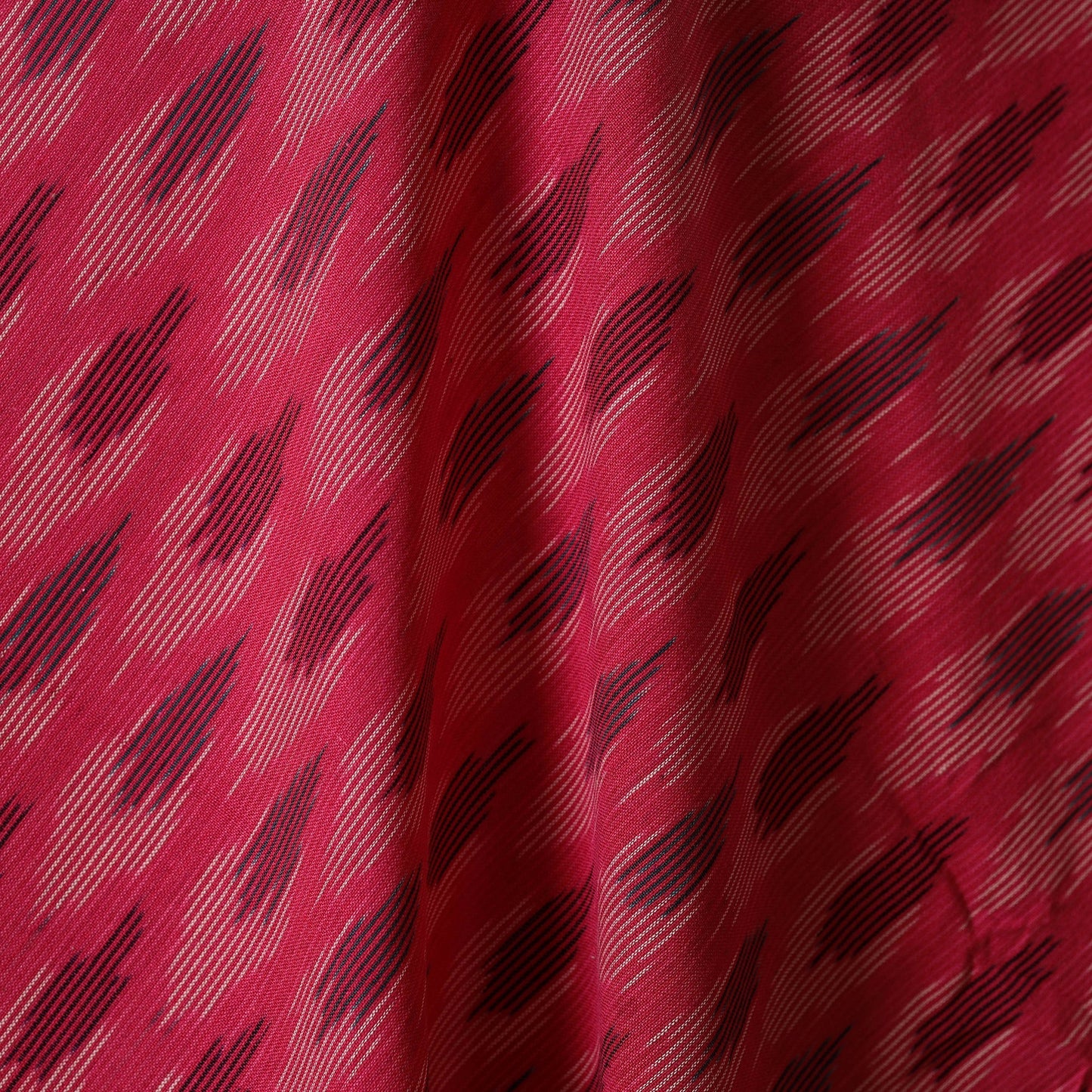 Cotton pochampally ikat fabric 07 - handcrafted