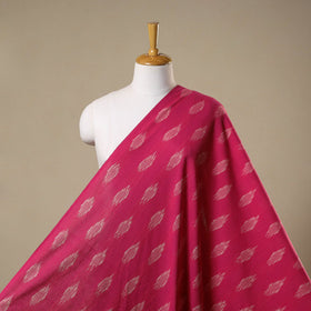 Pink - cotton pochampally ikat fabric 20 - handcrafted